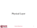 Physical Layer definitions