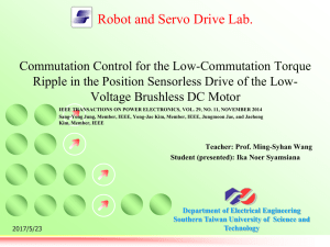 A. Commutation Torque Ripple in the PAO Method