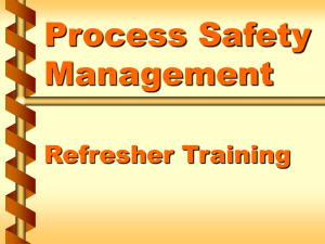 Process Safety Management