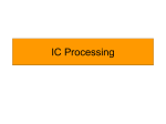 MS-630 Lecture 6 IC processing