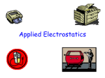 Applied Electrostatics