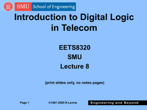 Digital Switching Overview - Lyle School of Engineering