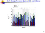 ELCT Class performance (Quizzes 1&2 and Midterm)