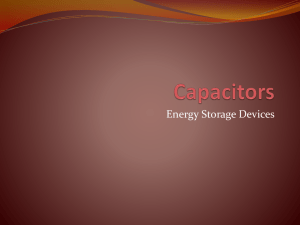 Capacitors - WordPress.com