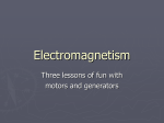 Electronmagnetism lesson notes