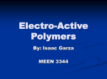 Electro-Active Polymers (Issac Garza)