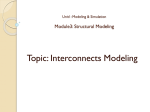 Unit1: Modeling & Simulation Module3: Structural