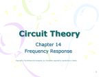 Variable Frequency Response I