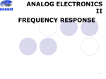 frequency response & compensation