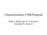 Characterization-Update-CNM
