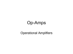 Op-Amps and Saturation