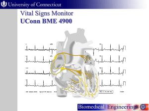 Vital Signs Monitor Powerpoint Presentation for 2010