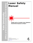 Laser Safety Manual Yale University Office of Environmental Health &amp; Safety