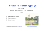PY5021 - 5  Sensor Types (2)