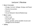 Lecture 1 Review • Basic Concepts