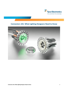 Connectors 101: What Lighting Designers Need to Know   