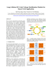 Long Lifetime DC-Link Voltage Stabilization Module for Smart Grid Application  Huai Wang