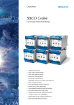 SELCO	G-Line Data	Sheet Generator	Protection	Relays
