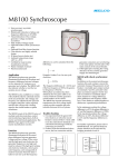 M8100 Synchroscope