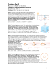 Problem Set 5 Due: see website for due date