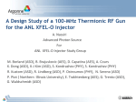 A Design Study of a 100-MHz Thermionic RF Gun