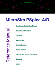 MicroSim PSpice A/D