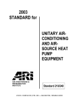2003  STANDARD for UNITARY AIR-