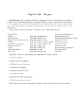 Physics 536 - Project