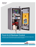 Form 6-LS Recloser Control Distribution Protection