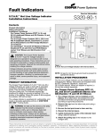 S320-80-1 Fault Indicators S.T.A.R. Hot Line Voltage Indicator