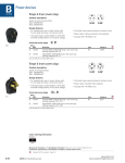 B Power devices Range &amp; dryer power plugs Product description