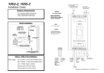 105U-2, 105S-2 Installation Guide  Statutory Requirements