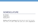 Drawing Organic Structures Functional Groups