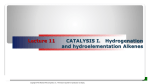 lecture 11 catalysis_hydrogenation of alkenes