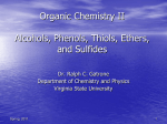 Organic Chemistry II Introduction