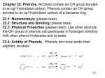 22.4: Acidity of Phenols.