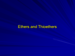 Chapter 16 Ethers, Epoxides, and Sulfides