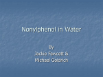 Nonylphenol in Water - Northwestern University