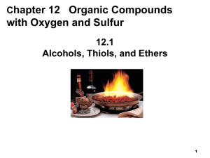 Compounds with Oxygen Atoms
