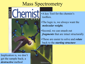 Mass Spectrometry and Organic