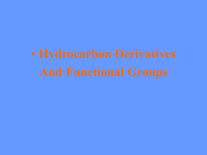 Hydrocarbon Derivatives