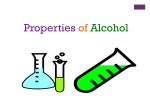 Properties of Alcohol