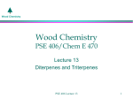 Resin Acids and Sterols