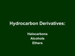 Hydrocarbon Derivatives: