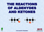 Reactions of Carbonyl compounds