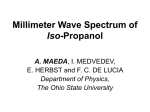 MILLIMETER WAVE SPECTRUM OF N