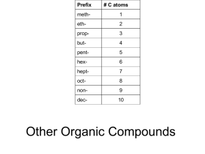 Other Organic Compounds