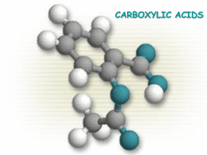 02. Structure and chemical properties of carboxylic acids