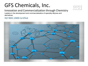 GFS Chemicals Organic Manufacturing