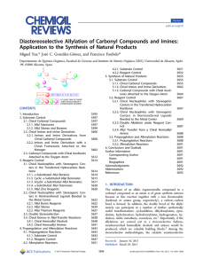 Diastereoselective Allylation of Carbonyl Compounds and Imines: